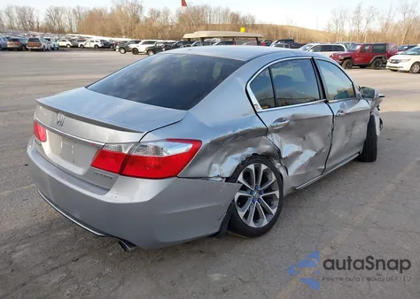 2014 Honda Accord Sport from USA, damaged, VIN 1HGCR2F54EA800904